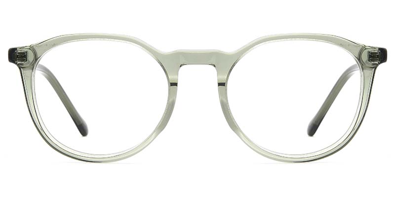 Moss​ Glasses Transparent_Green
