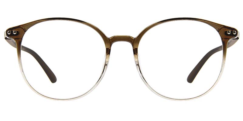 Clarity​ Glasses Transparent_Brown