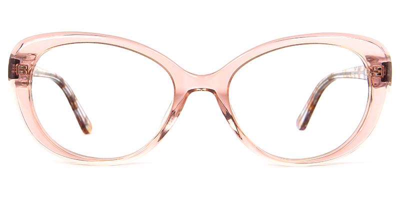 Elegance​ Glasses Transparent_Pink