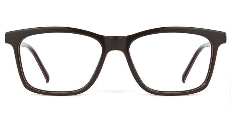 Amber​ Glasses Black_Orange