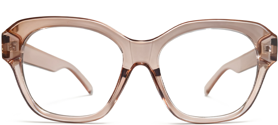 Bram​ Glasses Transparent_Pink
