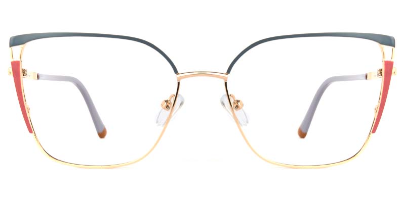 Violet​ Glasses Gold_Gray