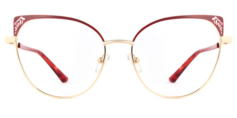 Xerophyte​ Glasses Gold_Red