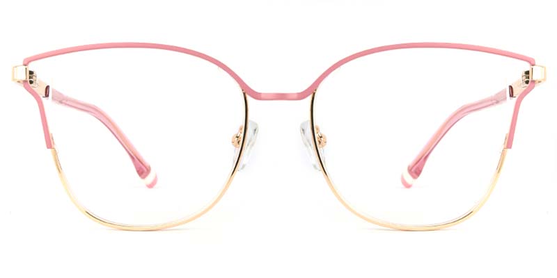 Yarrow​ Glasses Gold_Pink