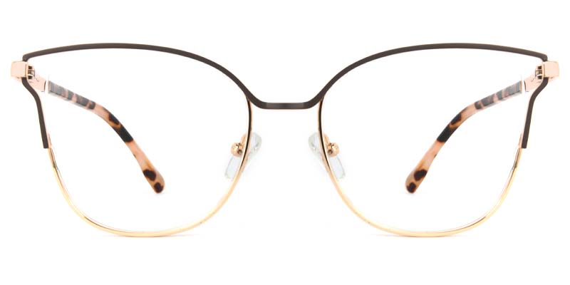 Yarrow​ Glasses Gold_Tortoise