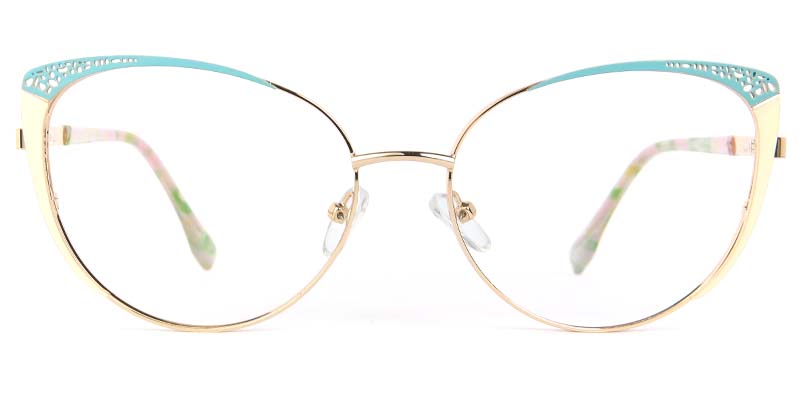 Horizon​ Glasses Gold_Champagne