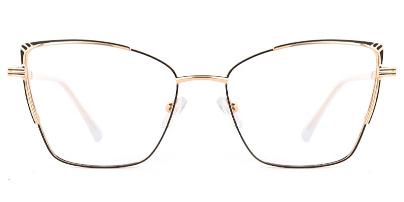 Dawn​ Glasses Gold_Black_White