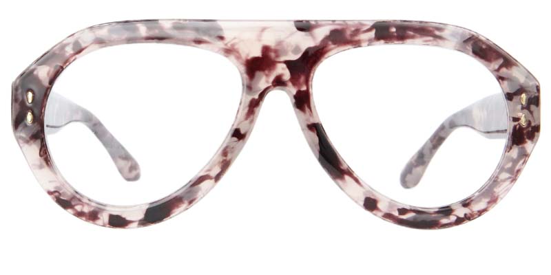 Pantomime Glasses White_Tortoise
