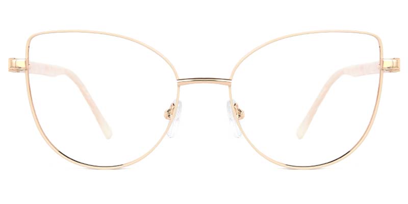 Novel​ Glasses Gold