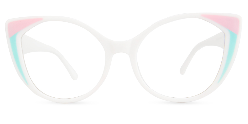 Wren Glasses White_Pink_Blue