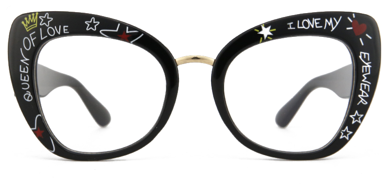 Ode Glasses Black