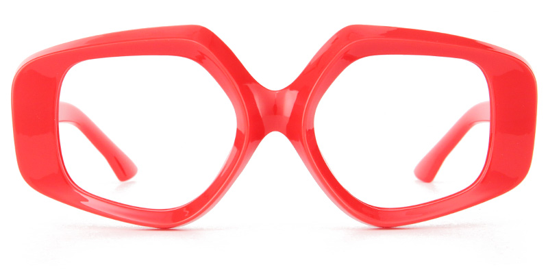 Ridge Glasses Red